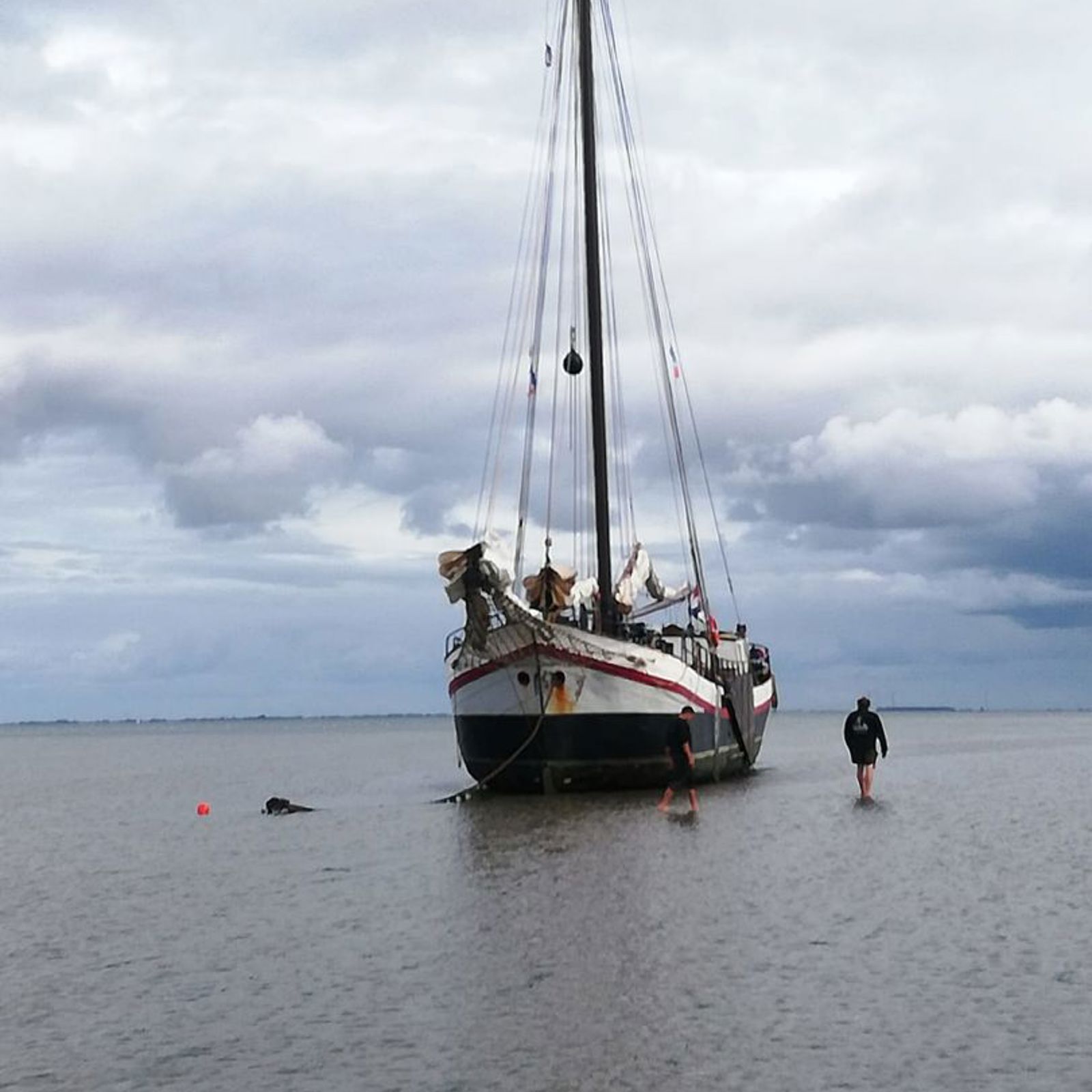 Schilder Tocht Droogvallen