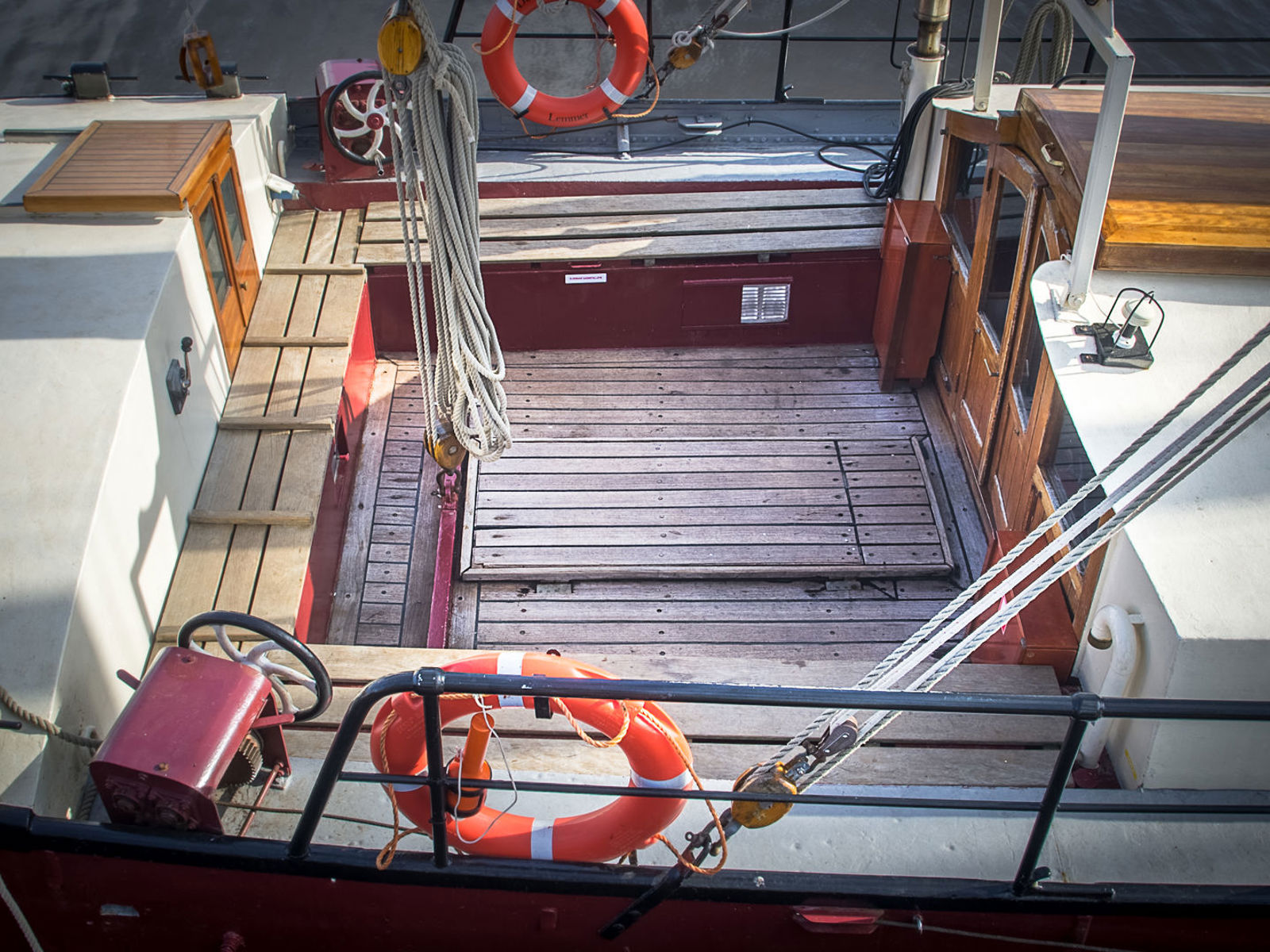 De Onderneming kuip, cockpit