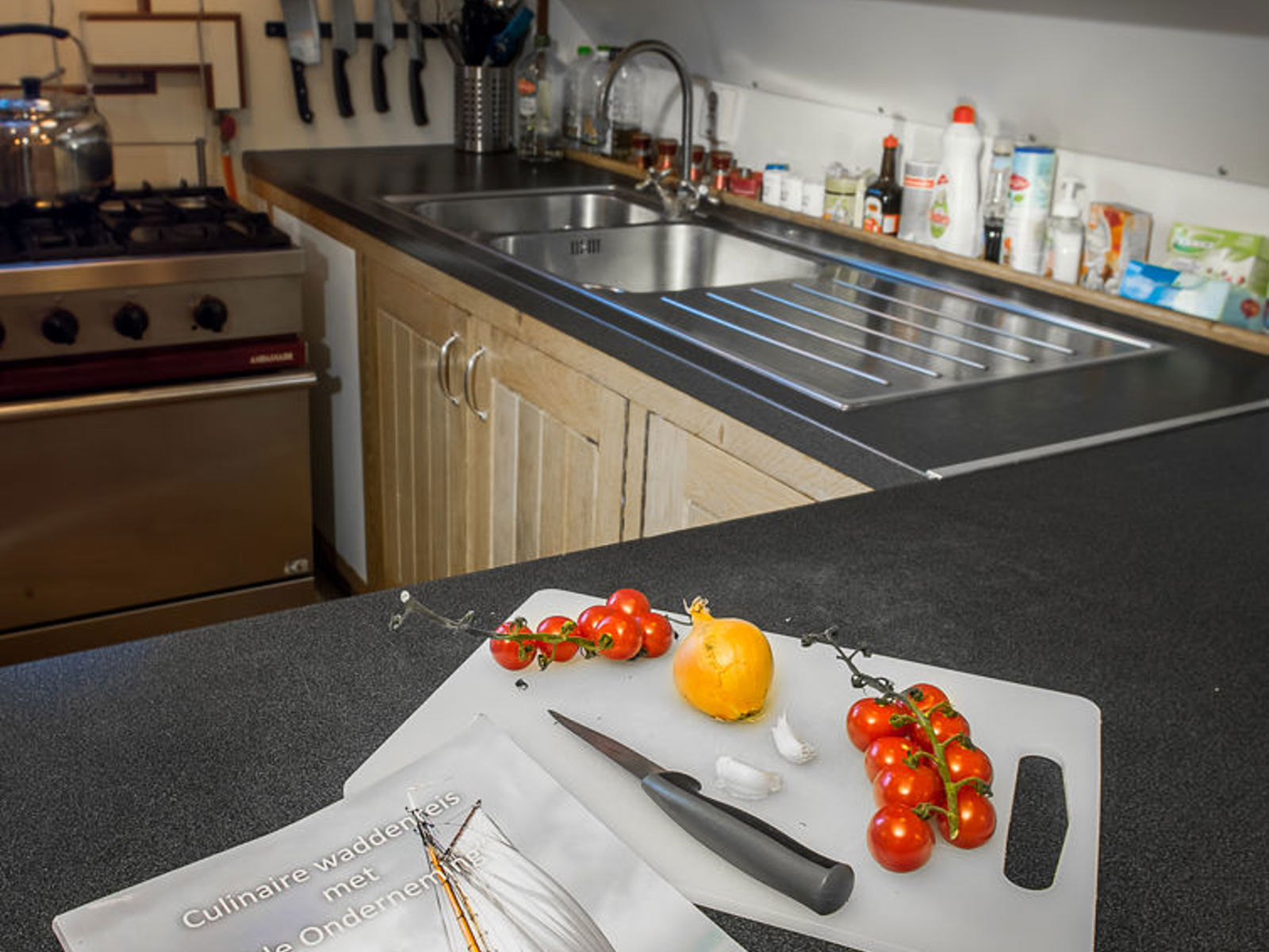 De Onderneming kombuis, kombuese, gallway