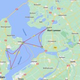 Route IJsselmeer Lemmer 5 Dagen