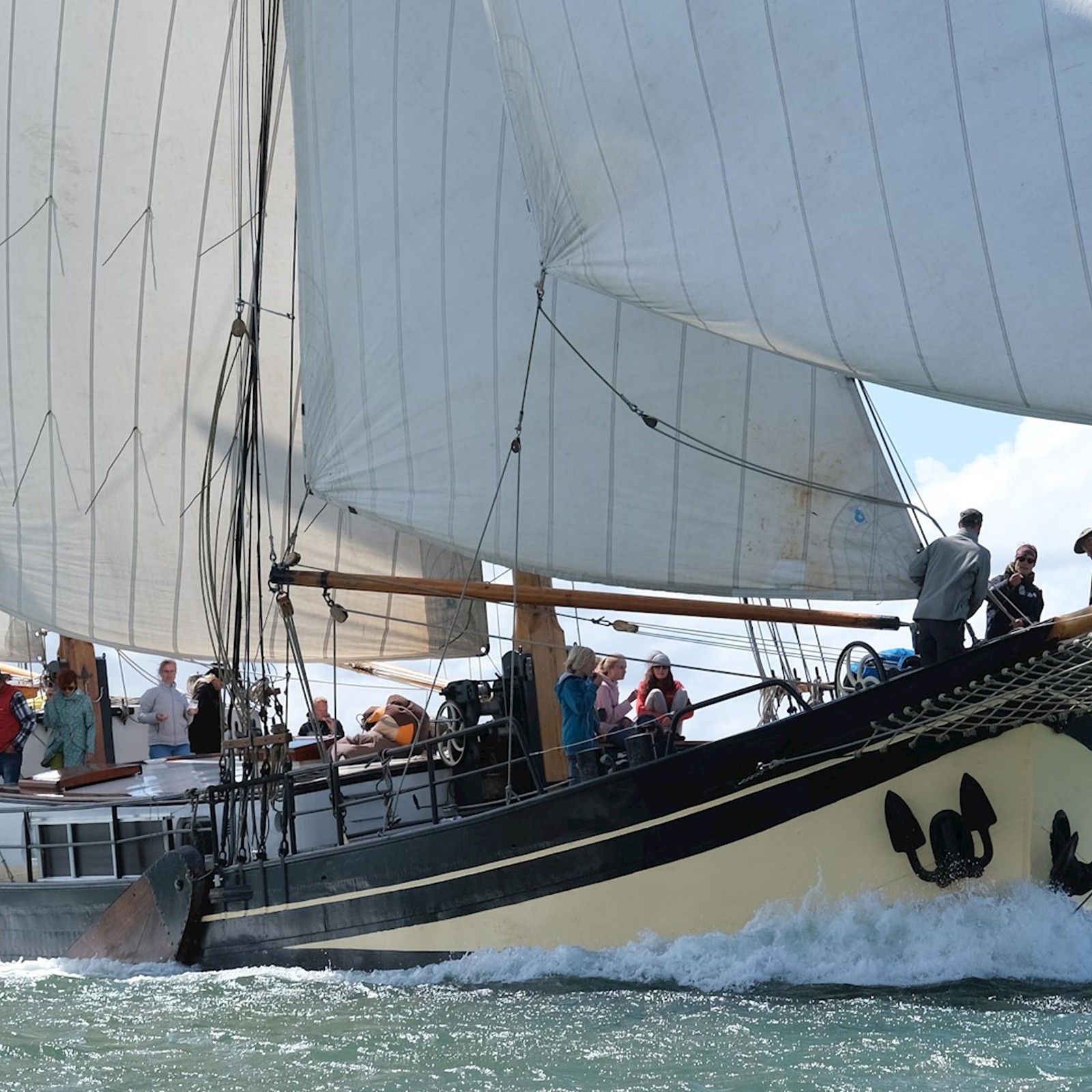 Vrienden Zeilweekend Freundeskreis Segelwochenende Friends Sailweekend