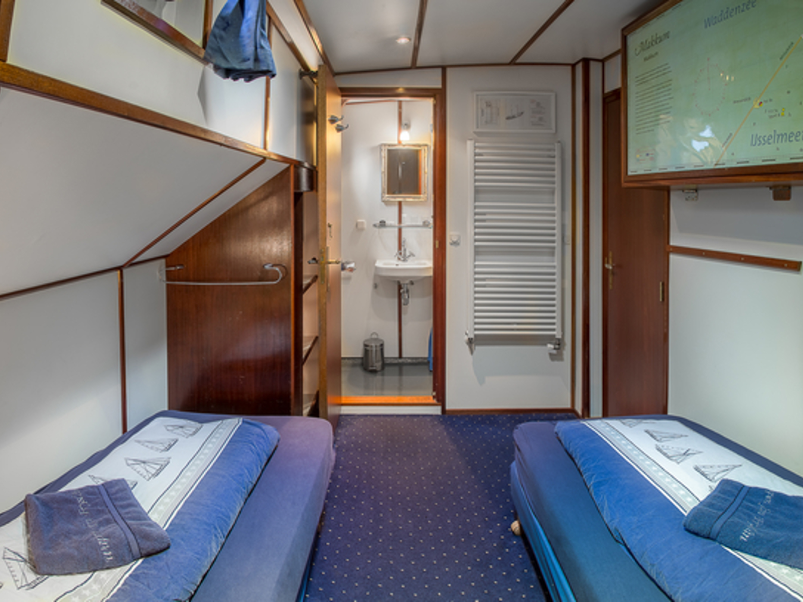 Wapen Fan Fryslan cabin, kabine, hut