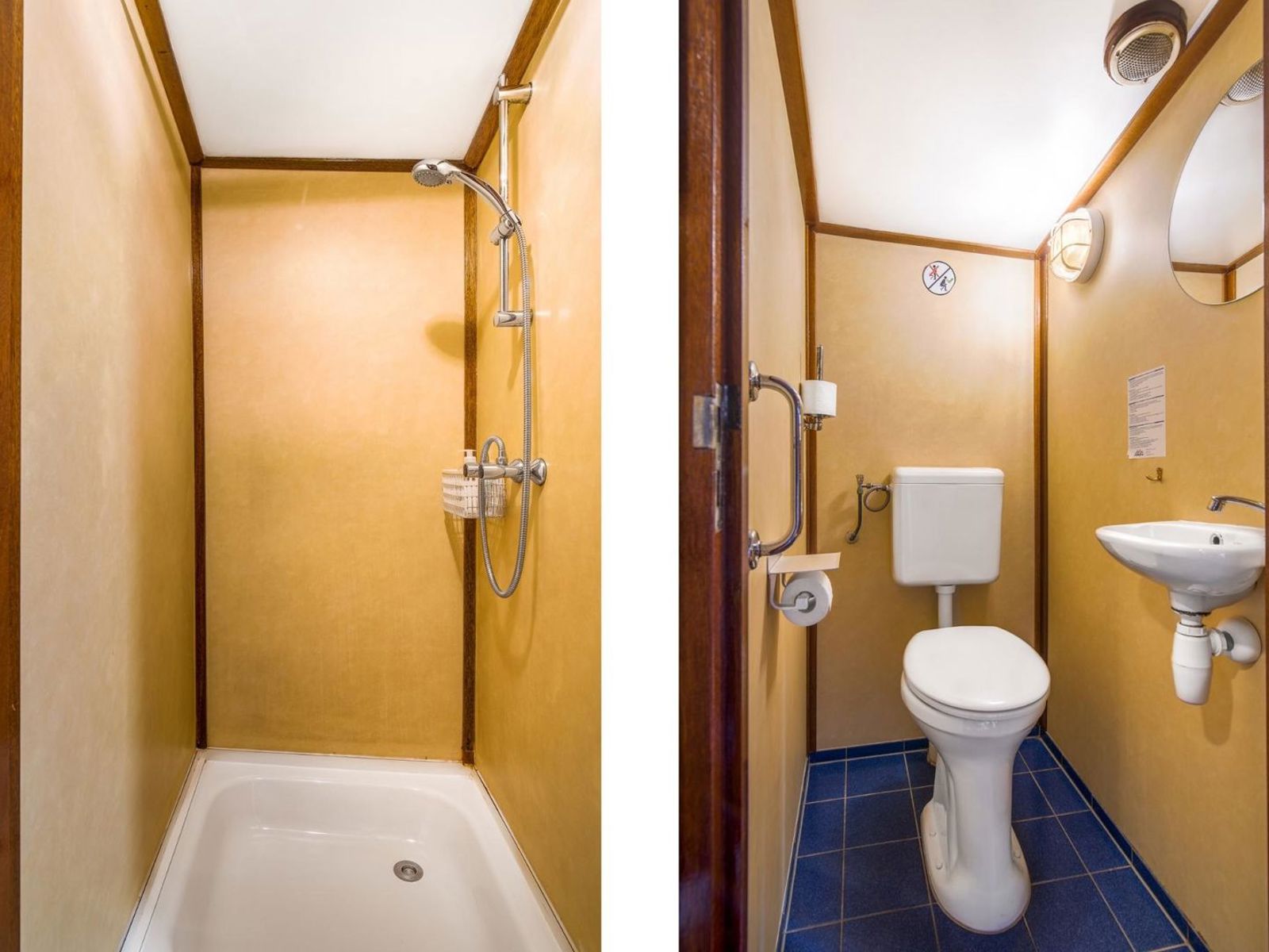 Sterrenwind, WC Douche, shower
