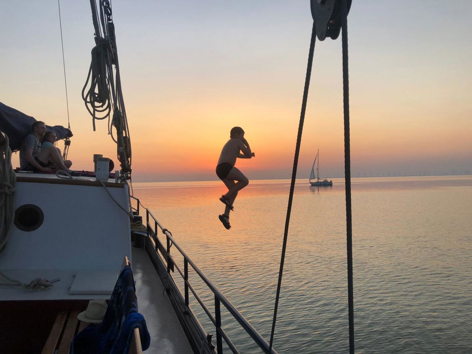 sunset zwemmen swiming schwimmen