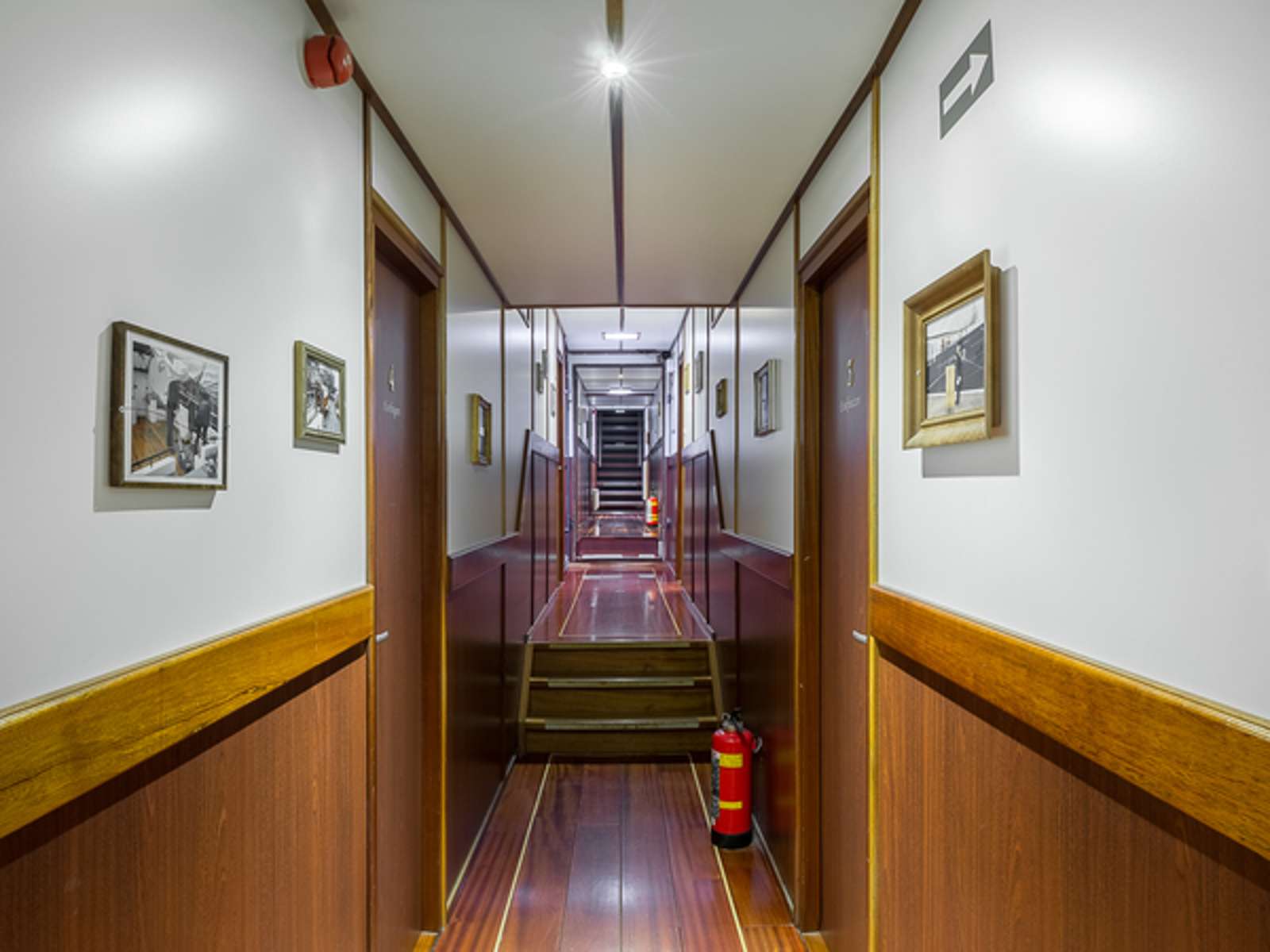 Wapen Fan Fryslan gang, corridor