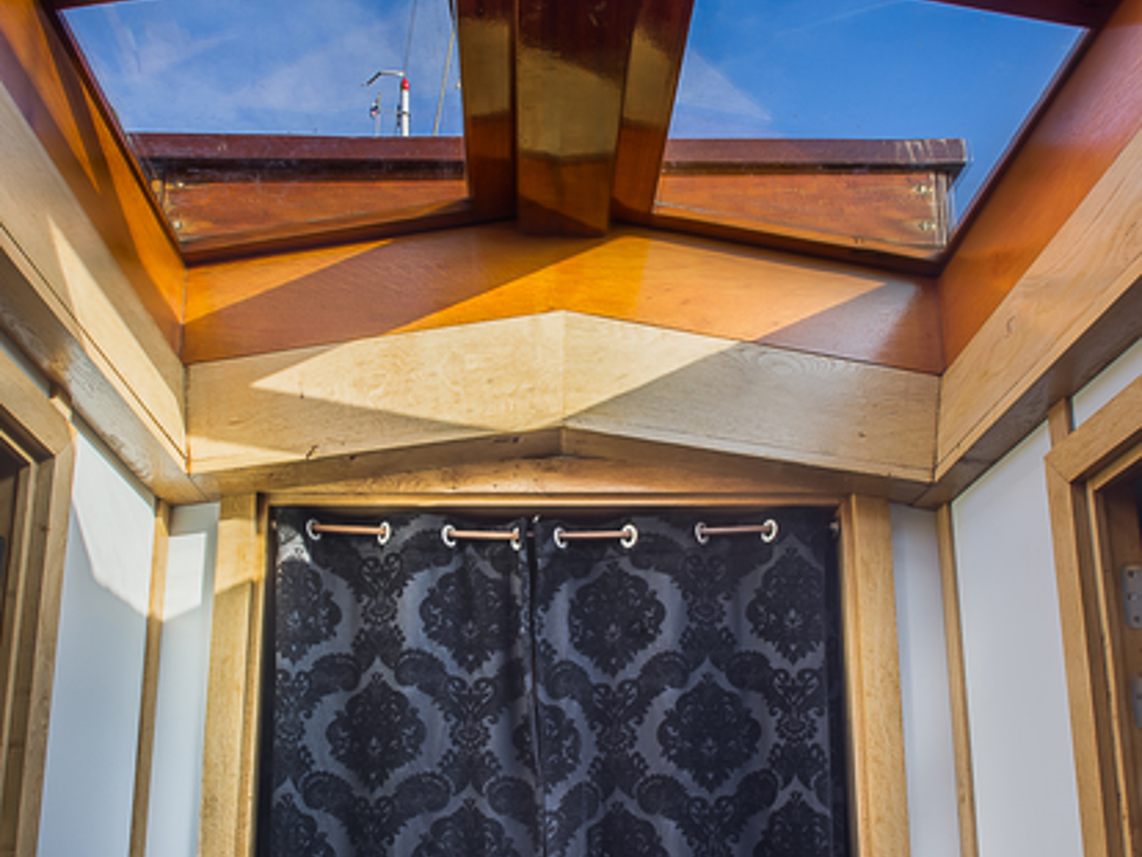 Zwarte Valk koekoek / window / fenster