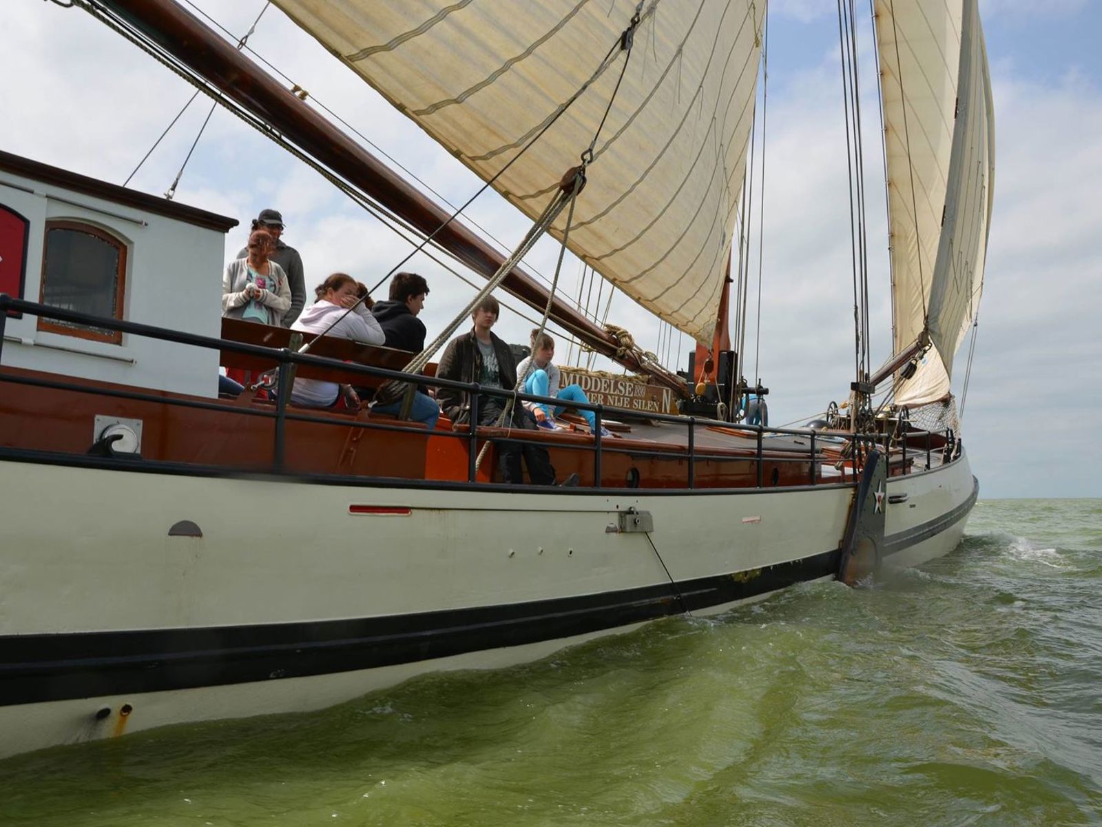 Middagje Uitwaaien Mittags Ausflug Segeln Afternoon Sailing Trip Ijsselmeer